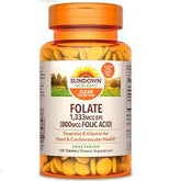 Sundown Folate 1,333mcg DFE / Folic Acid 800mcg - MazenOnline